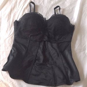 Soma intimates lace bustier 36B black